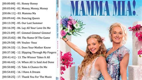 mamma mia songs youtube|abba greatest hits youtube.